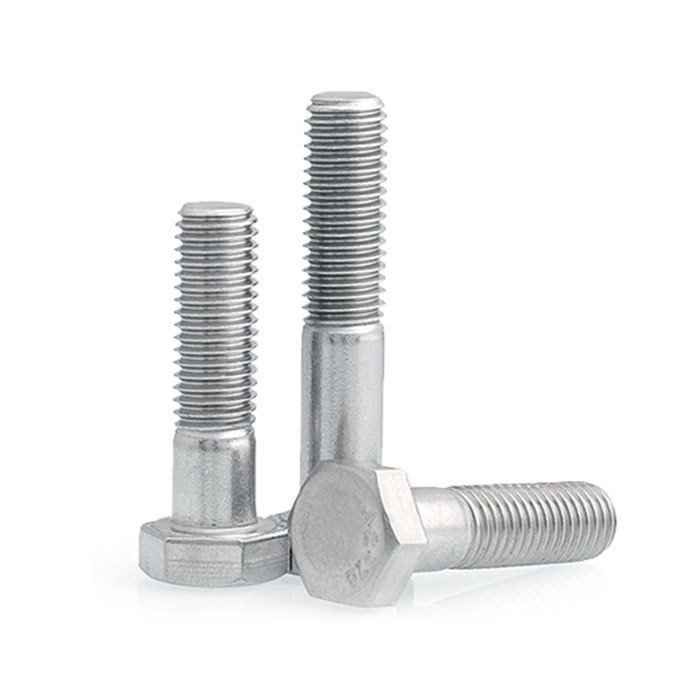 Half tooth external hexagonal screw